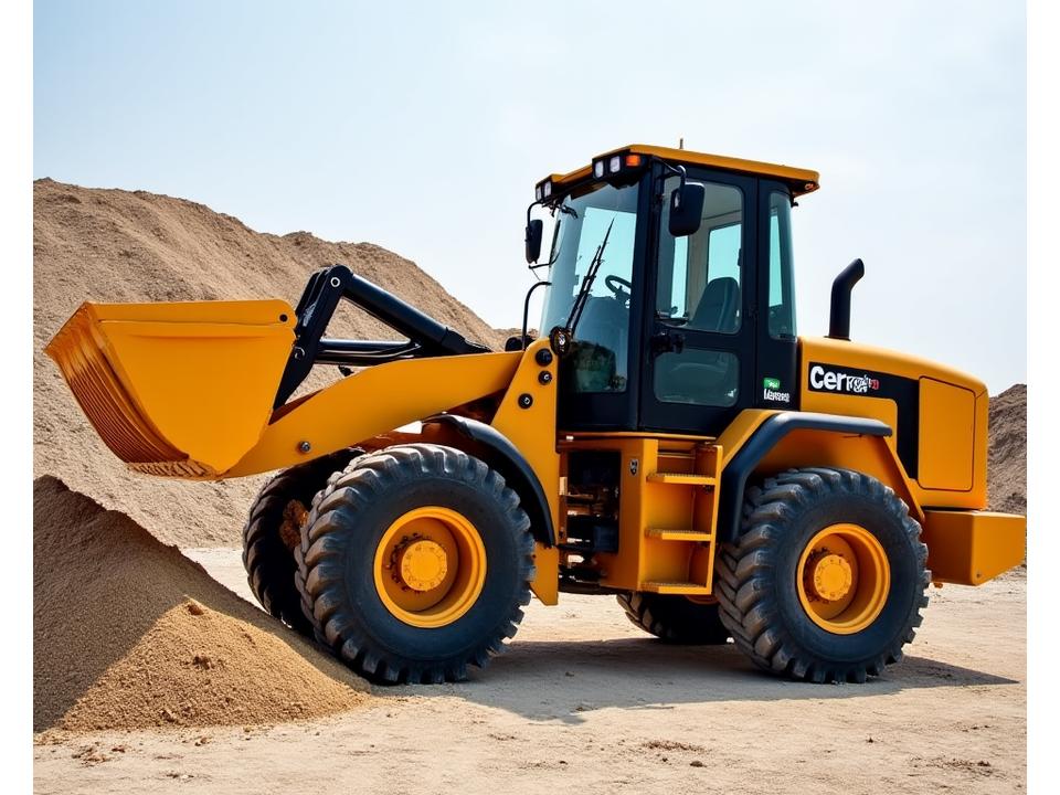 Loader compacto para carga de materiales